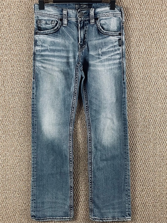Silver Jeans Other - Silver ZAC Jeans Men 30x32 Blue Straight Relaxed Cowboy Western Denim T586